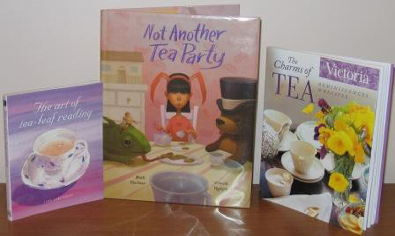 the Art of tea leaf #1E4FA0