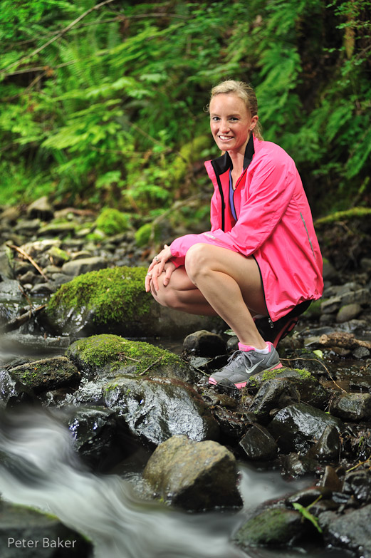 river pose